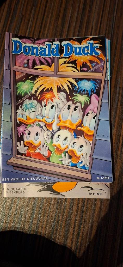 Donald Duck weekblad jaargang 2018 nr1-11, Ophalen