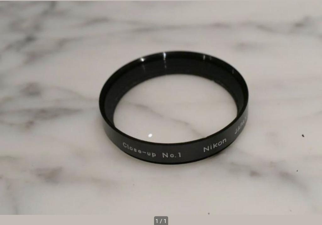 Objectif d'extension Nikon n 1 de 52 mm pour gros plan, TV, Hi-fi & Vidéo, Photo | Filtres, Autres marques, Enlèvement ou Envoi