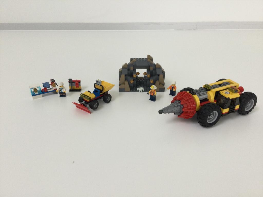 Lego City “Zware mijnbouwboor”, Ophalen of Verzenden, Zo goed als nieuw, Complete set, Lego
