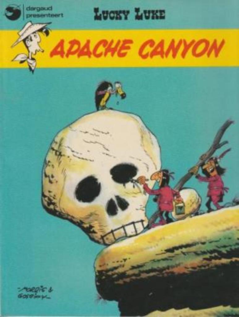 Lucky Luke 6 Apache Canyon (Dargaud), Ophalen of Verzenden, Zo goed als nieuw