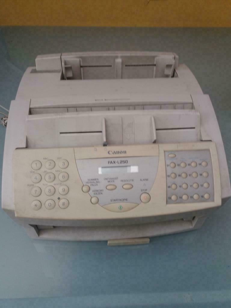 FAX CANON L-250, Télécoms, Fax, Enlèvement, Fax
