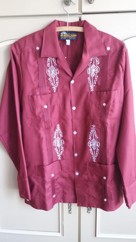 guayabera hemden, Ophalen of Verzenden, Nieuw, Blauw