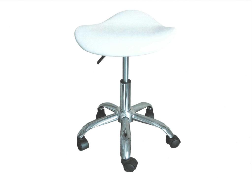 Professionele salonkruk. Design Curve -- Werkkruk, Ophalen of Verzenden, In hoogte verstelbaar, Nieuw, Staal