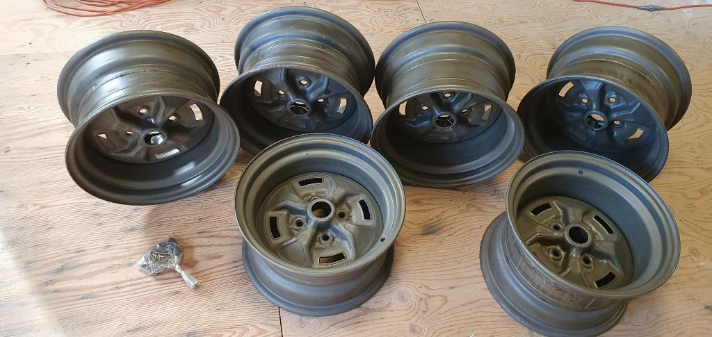 Stalen Velgen Fiat 131 Racing ed. 6x 13''  4X98 (Nieuw, Ophalen of Verzenden, Velg(en)