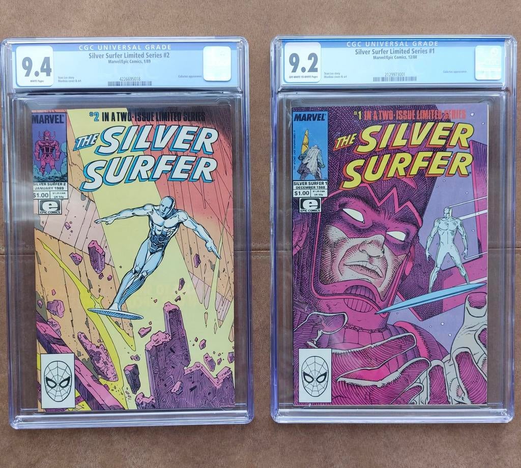 Silver Surfer Limited Series #1-2, Boeken, Complete serie of reeks, Verzenden, Amerika
