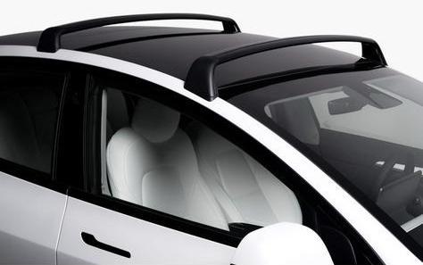 Originele Tesla model Y dakdragers, Ophalen of Verzenden, Zo goed als nieuw