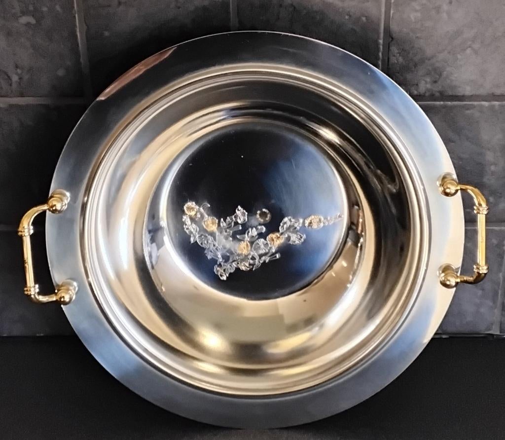 Plat et bol en inox, Enlèvement
