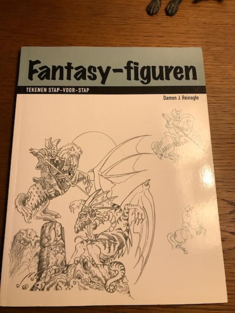 Fantasy figuren tekenen stap voor stap/Damon J.Reinagle, Ophalen of Verzenden