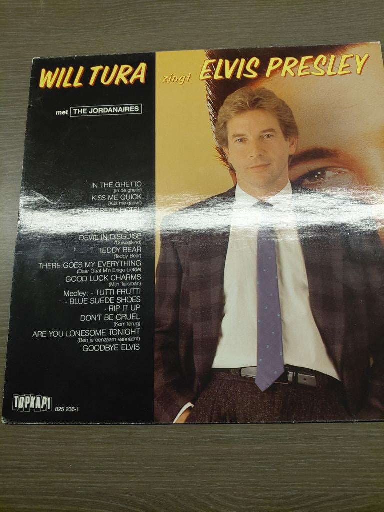 Will tura zingt elvis presley, Cd's en Dvd's, Vinyl | Nederlandstalig, Ophalen of Verzenden