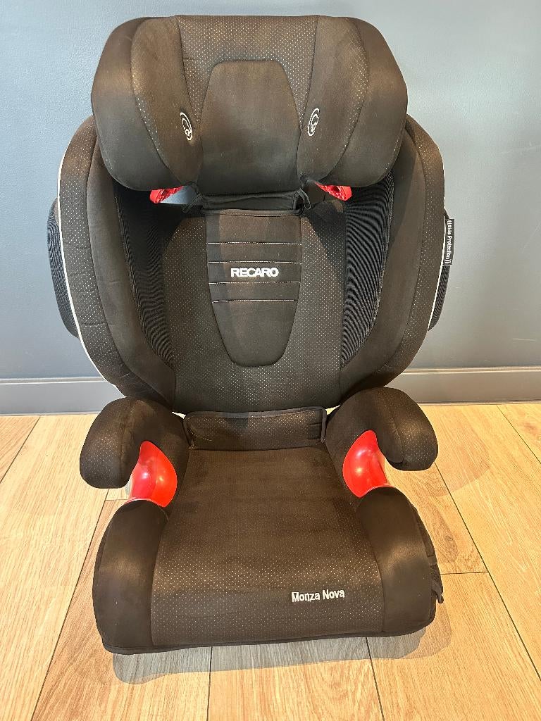 Autostoel Recaro Monza Nova, Kinderen en Baby's, Autostoeltjes, Gebruikt, 15 t/m 36 kg, Verstelbare rugleuning, Isofix