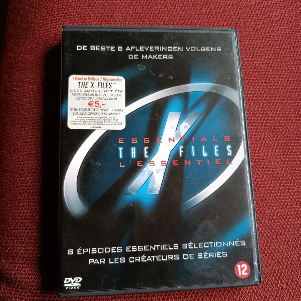 Dvd essentials the x files, Cd's en Dvd's, Ophalen of Verzenden, Zo goed als nieuw