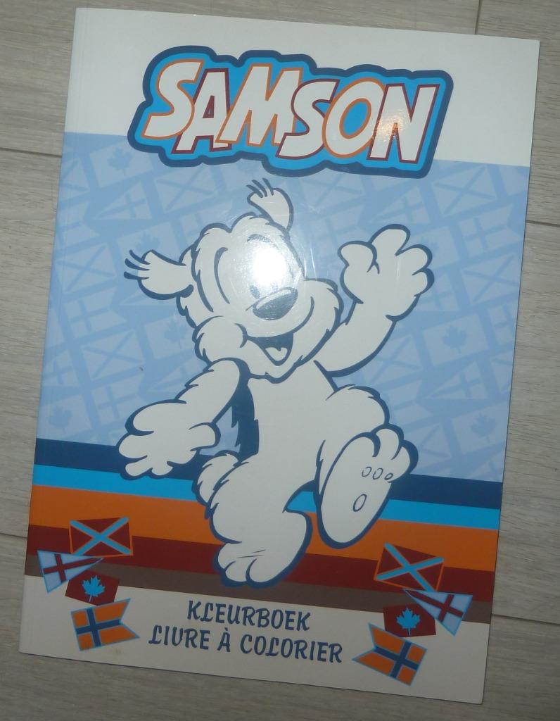 Kleurboek Samson, Hobby en Vrije tijd, Ophalen, Nieuw