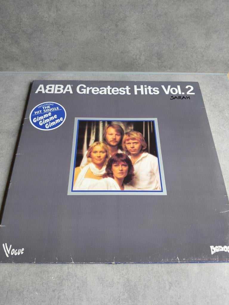 4 lp's van ABBA (2 enkel en 1 dubbele), Ophalen, Gebruikt