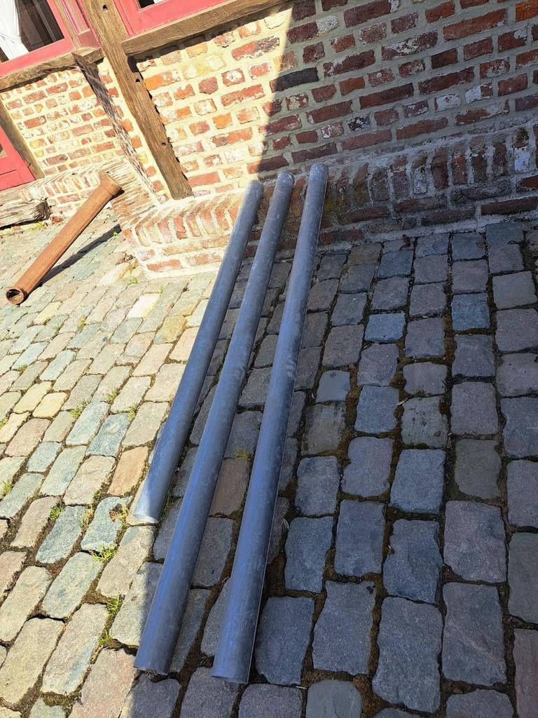 tuyau d'évacuation des eaux de pluie en zinc, Bricolage & Construction, Métaux, Enlèvement, Neuf