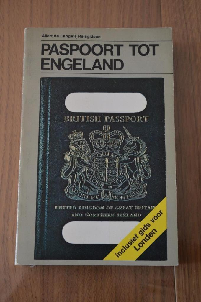 Paspoort tot Engeland incl. gids voor Londen, Boeken, Reisgidsen, Europa, Ophalen of Verzenden, Reisgids of -boek, Allert de Lange's