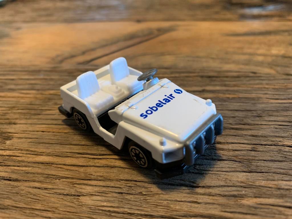 Vintage Sobelair luchthavenvoertuig - retro modelauto, Ophalen of Verzenden, Zo goed als nieuw