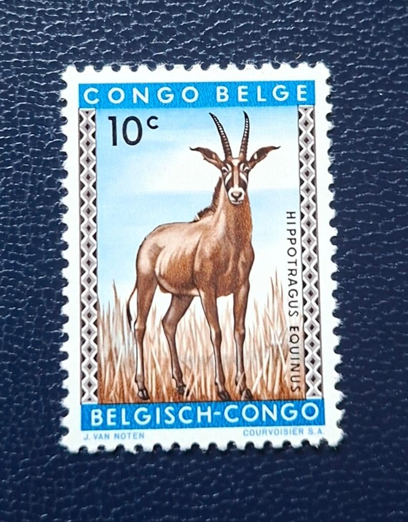 Postzegel Belgisch Congo OBP 350**, Ophalen of Verzenden, Postfris, Postfris