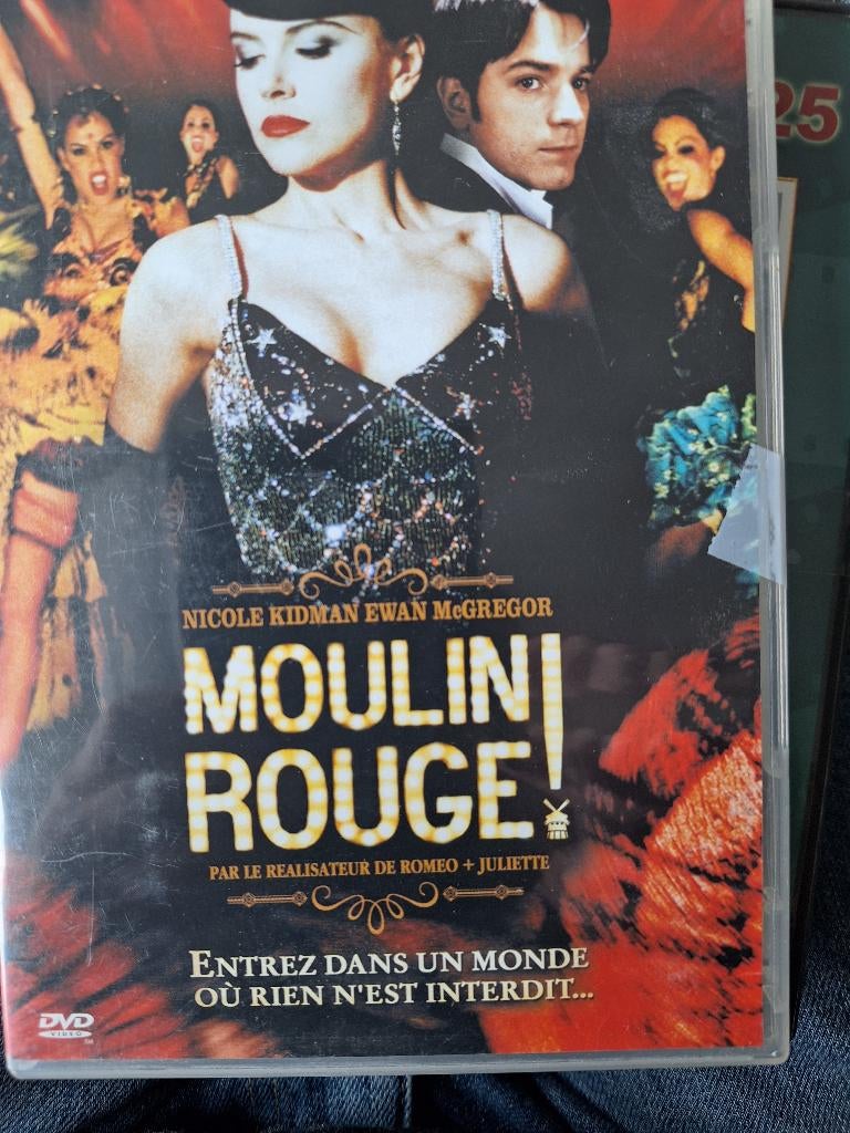 Moulin Rouge, dvd, niet Nederlandstalig ondertiteld, Ophalen of Verzenden, Zo goed als nieuw
