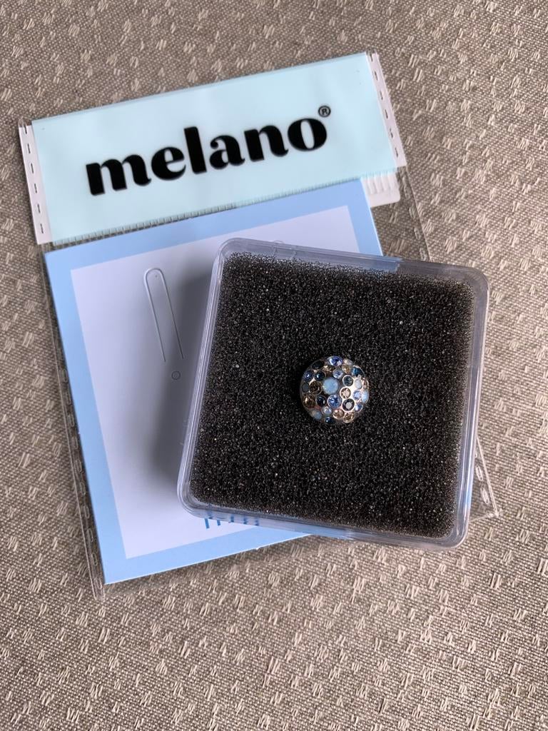 Melano steentje, Handtassen en Accessoires, Ophalen of Verzenden, Nieuw, Blauw