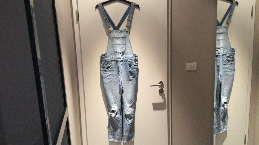 Jeanssalopette in laat 38 van Toxiks, Kleding | Dames, Toxiks, Ophalen of Verzenden, Gedragen, Blauw
