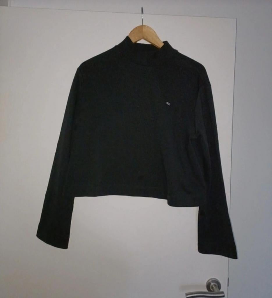 Sweater zwart, Tommy jeans, maat M,, Ophalen of Verzenden, Maat 38/40 (M), Zwart