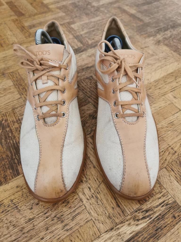 Basket Tod's, Enlèvement ou Envoi, Porté, Beige