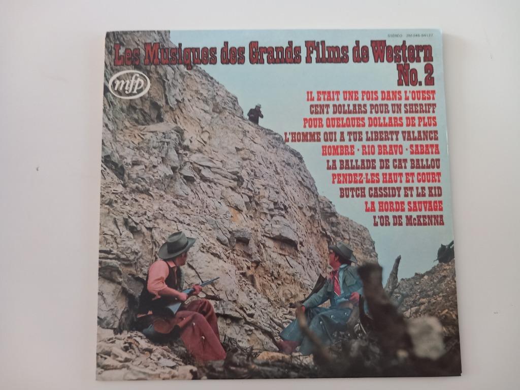 Vinyl LP Geoff Love Les musiques des grands films de Western, Ophalen of Verzenden, 12 inch