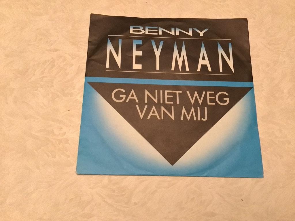 Benny Neyman a ga niet weg van mij- b alleen is maar alleen, Enlèvement ou Envoi, Single