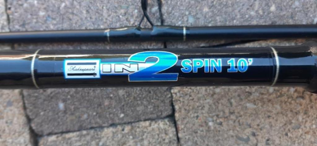10 ft spinner, Watersport en Boten, Ophalen, Zo goed als nieuw, Werphengel