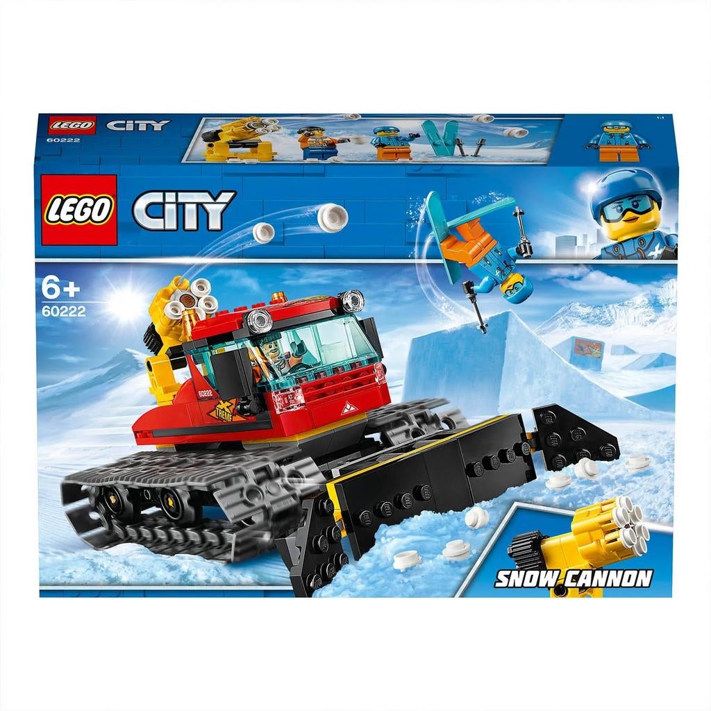 Lego city 60222, sneeuwschuiver met kanon, volledig, Ophalen of Verzenden, Lego