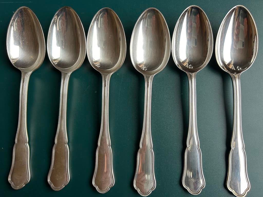 6 cuillères Wiskemann, Enlèvement ou Envoi, Argent