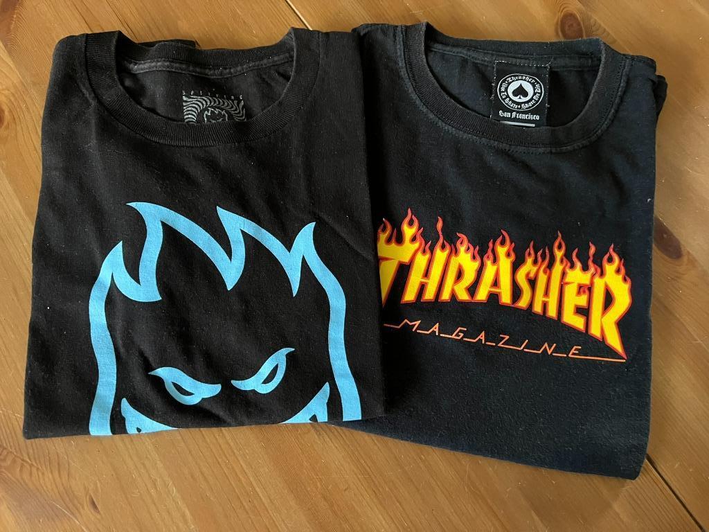 Trasher / Spitfire T shirt, Verzenden, Setje