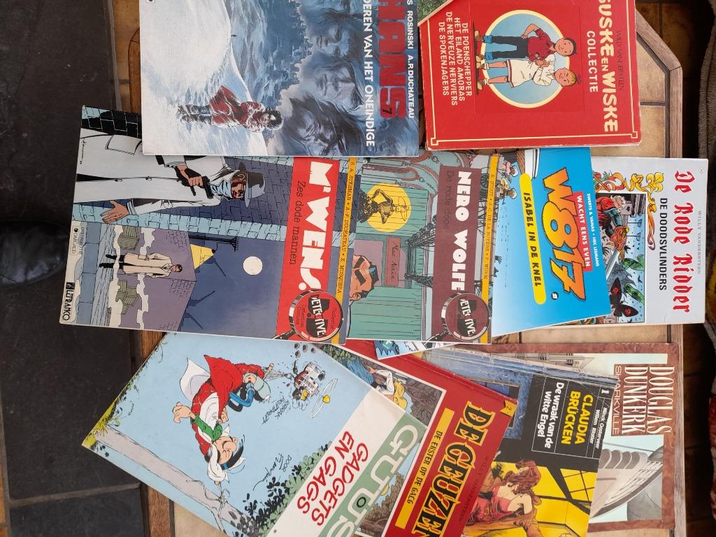 11 stips Sus&Wis, detective, Gust..., Boeken, Meerdere stripboeken, Ophalen of Verzenden, Gelezen