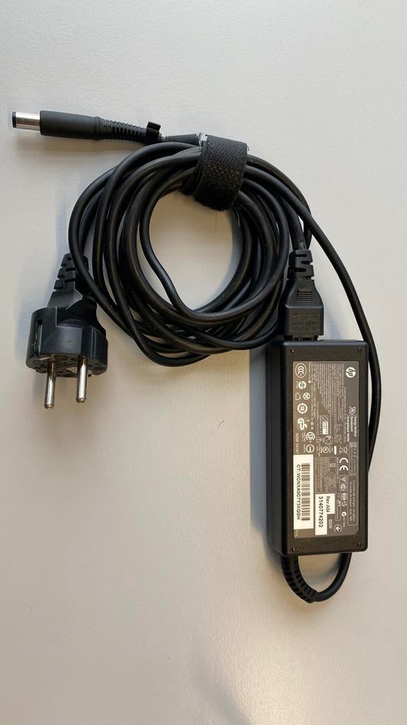 Chargeur pc HP 65 watts original, Informatique & Logiciels, Chargeurs d'ordinateur portable, Enlèvement ou Envoi, Comme neuf