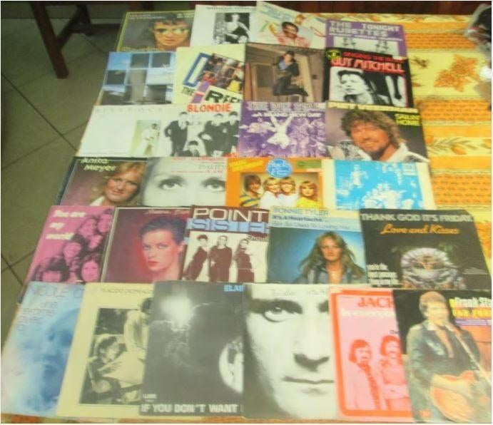 59 vieux singles en vinyle des années 70-80, Enlèvement ou Envoi, Comme neuf, Pop, Single