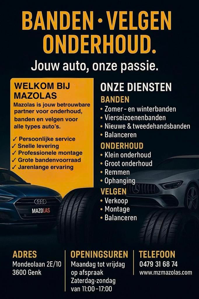 Banden & velgen nieuw of occasie winter of zomer, Ophalen, Overige maten, All Season, Band(en)