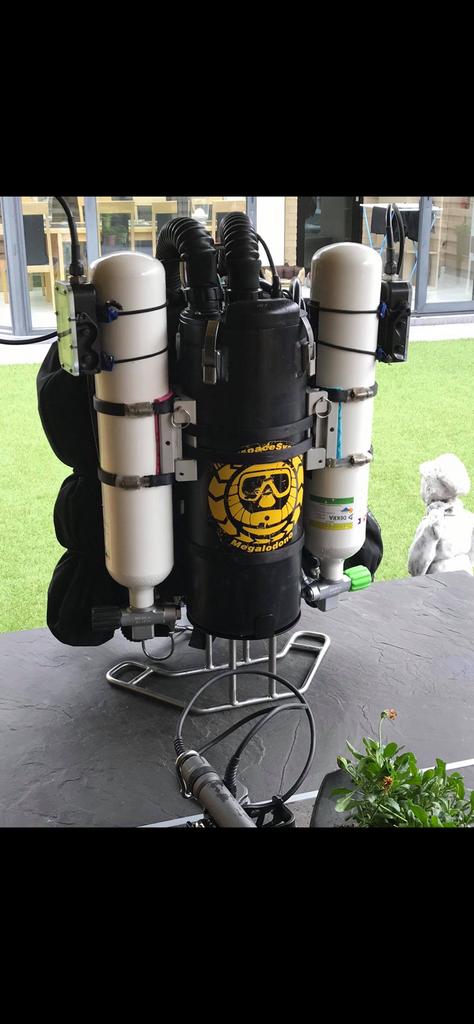 Megalodon rebreather, Ophalen of Verzenden, Zo goed als nieuw