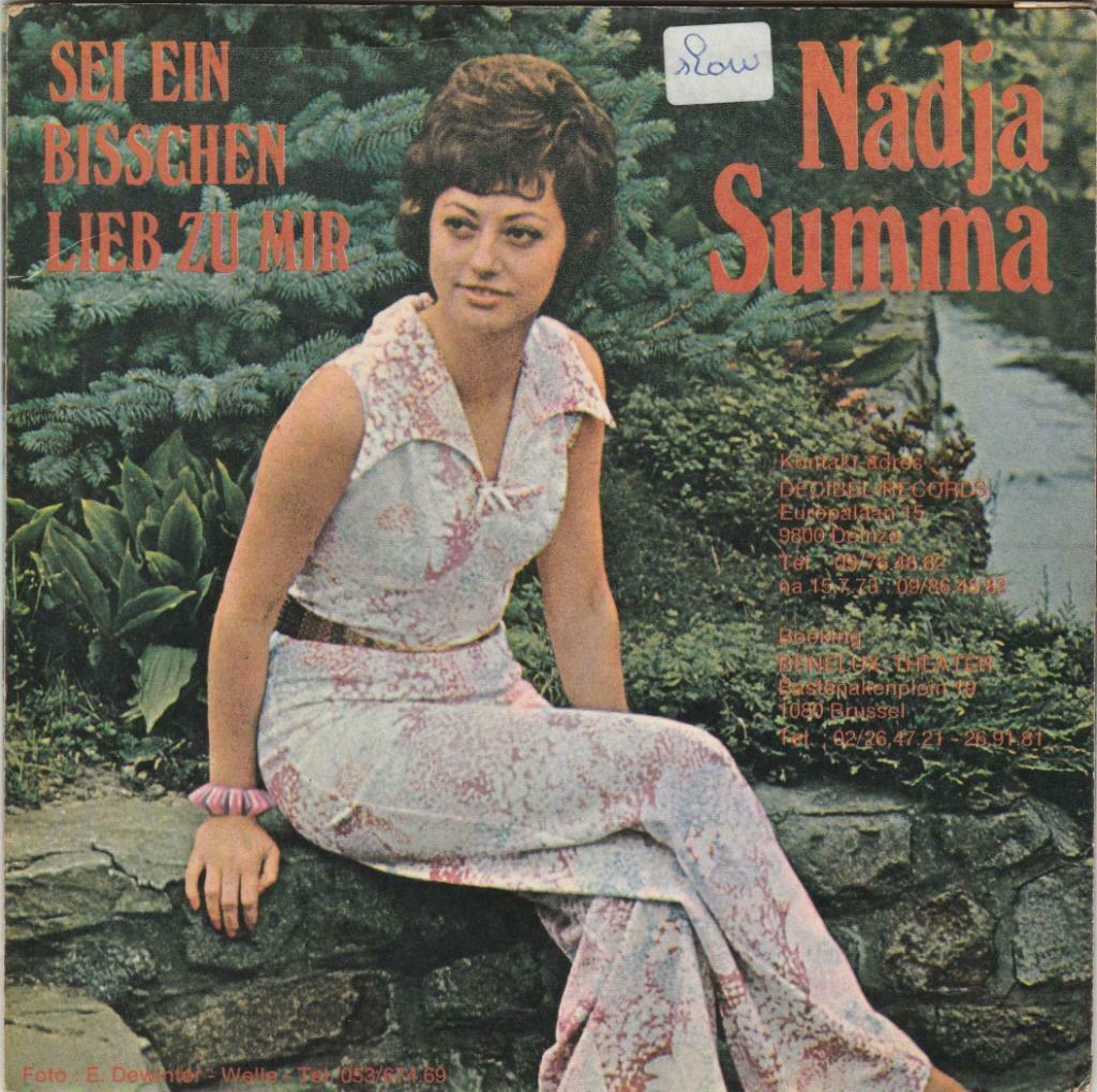 45T: Nadja Summa: Sei ein bisschen lieb zu mir, Enlèvement ou Envoi, Autres formats