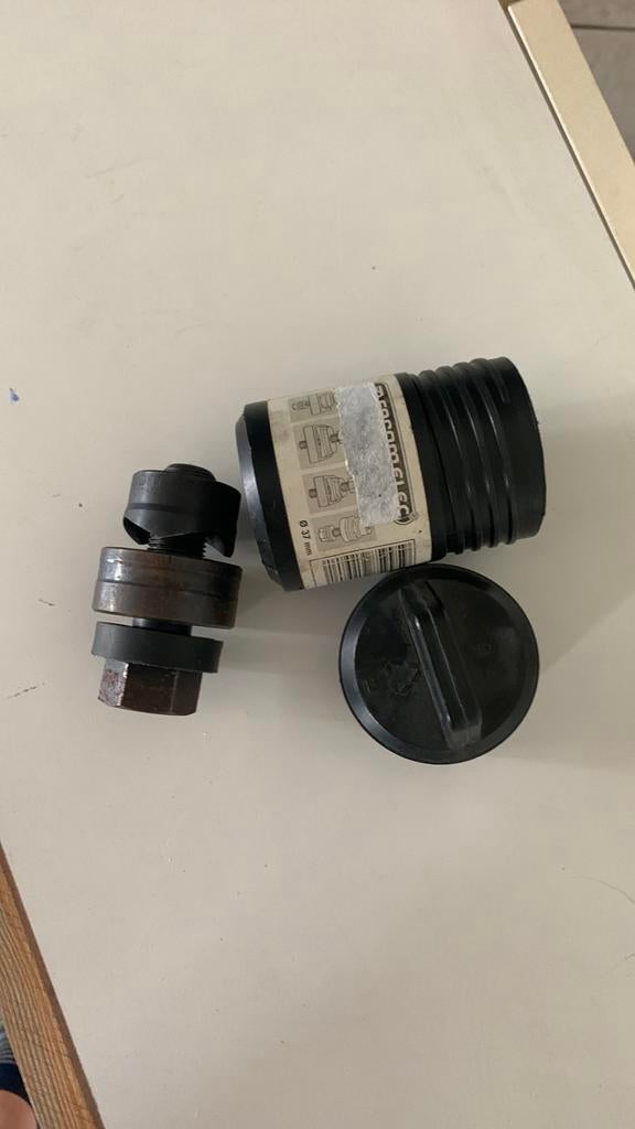 Gatenpons 37mm, Ophalen of Verzenden, Gebruikt