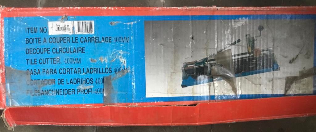 Tegelsnijder 400mm, Enlèvement ou Envoi, Utilisé