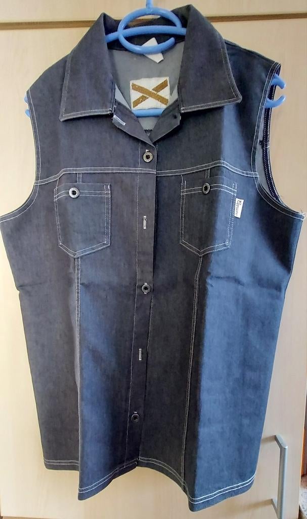 Chemisier sans manche dame jeans 44 46, Enlèvement ou Envoi, Comme neuf