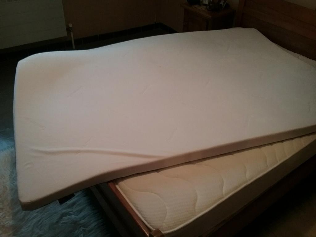 Topdekmatras  140/200cm, Huis en Inrichting, Ophalen, Tweepersoons, 140 cm, Zo goed als nieuw