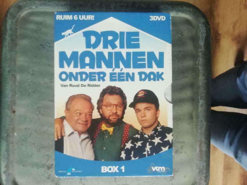Drie mannen onder één dak, Cd's en Dvd's, Alle leeftijden, Ophalen of Verzenden, Komedie, Boxset