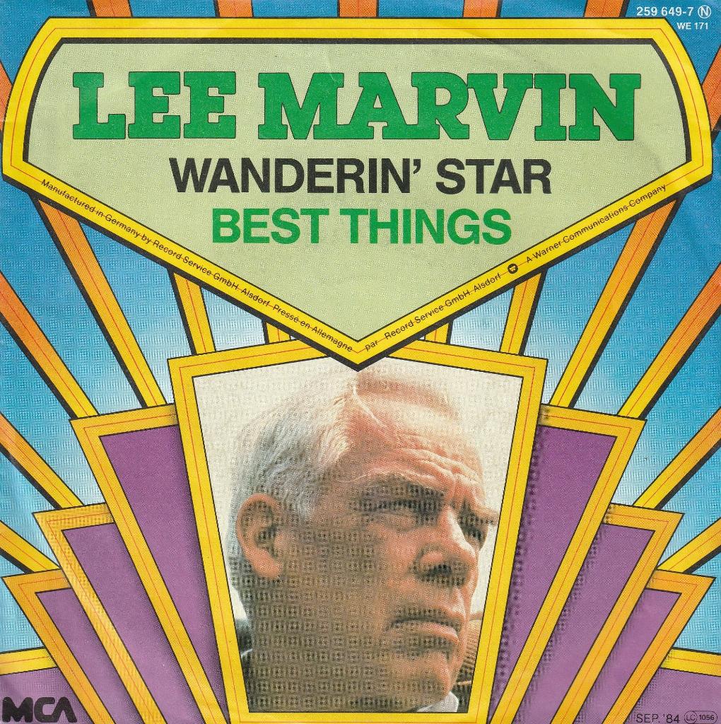 Lee Marvin - Wanderin' star, CD & DVD, Vinyles Singles, Single, Comme neuf, Musique de films et Bande son, 7 pouces