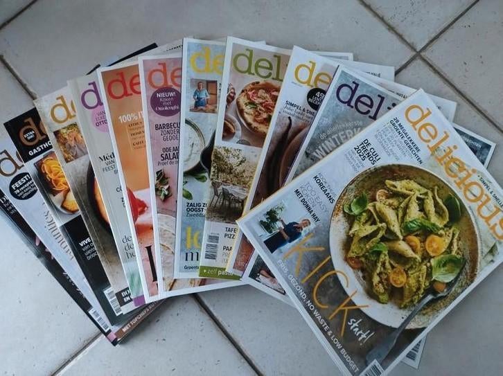 Delicious magazine jaargang 2025, Boeken, Tijdschriften en Kranten, Ophalen of Verzenden, Nieuw