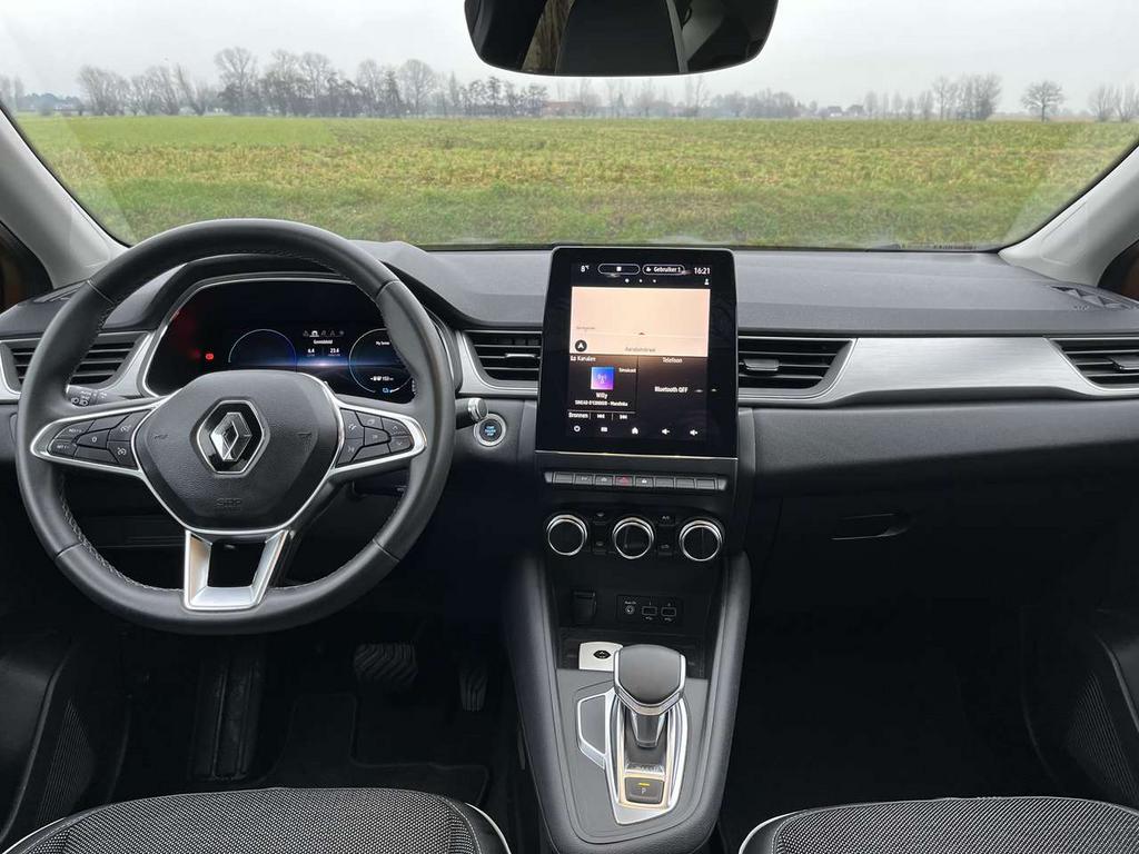 Renault Captur 1.6 e tech plug in hybride intens/1eig/72320, Auto's, Renault, Electronic Stability Program (ESP), Zwart, 0 kg