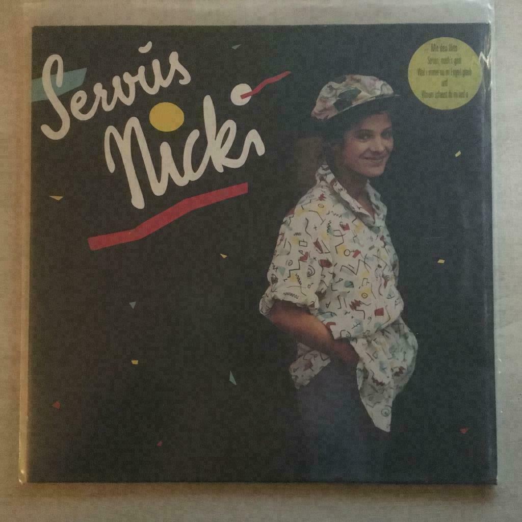LP Nicki - Servus Nicki (VIRGIN 1985) VG+, Envoi, Utilisé, 12 pouces