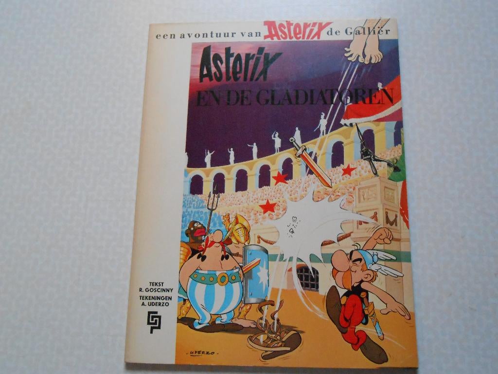 Asterix 5 en de gladiatoren 1968 1 ste druk., Boeken, Stripverhalen, Nieuw, Eén stripboek, Ophalen of Verzenden