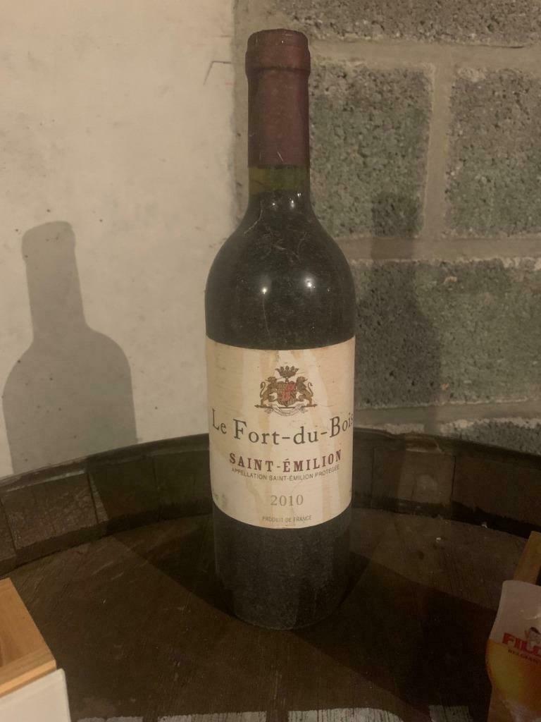 Rode wijn: Le Fort du bois Saint-Emilion 2010, Verzamelen, Ophalen, Frankrijk, Nieuw, Rode wijn