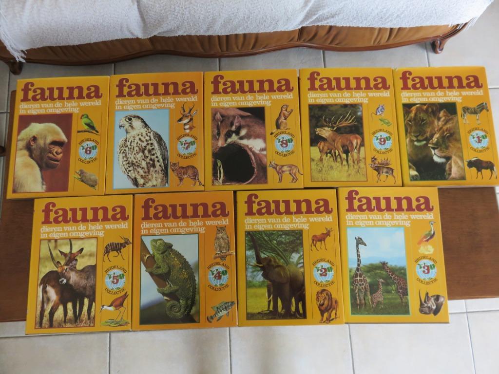 9 Boeken “Fauna” uit Heideland Collectie, Ophalen of Verzenden, Zo goed als nieuw, Overige diersoorten
